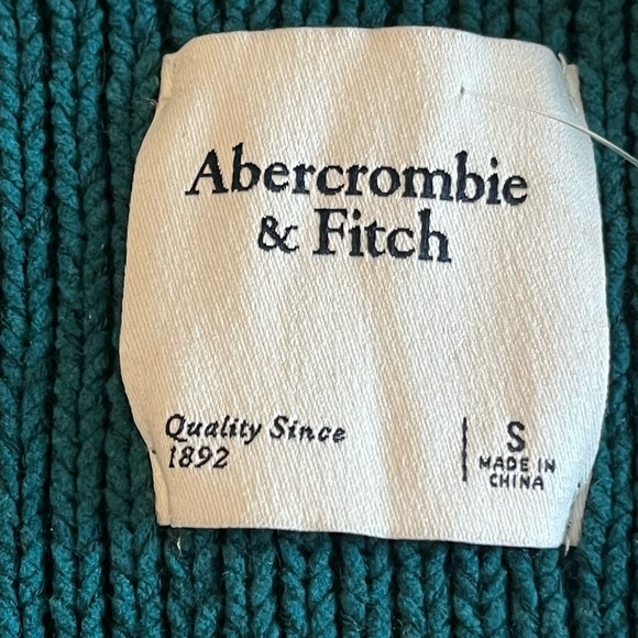 Abercrombie & Fitch Green Button-Up Cardigan - Picture 4 of 7